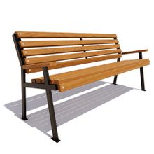 Скамейка садовая «РЕТРО» (1,5м (29 кг.))