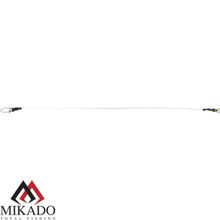 Поводок стальной Mikado JAWS JERK 25 см. 24 кг. (2 шт.)