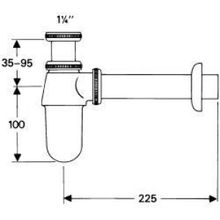 Сифон для раковины Hansgrohe (52053000)