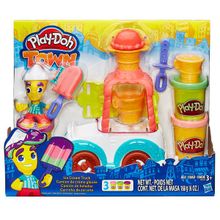 PLAY-DOH (Hasbro) PLAY-DOH B3417 Игровой набор Грузовичок с мороженым B3417