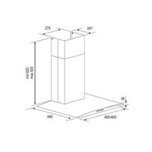 Kuppersberg Вытяжка Kuppersberg Kaminox 60 X 4HPB