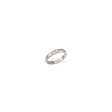 Золотое кольцо  обручальное с бриллиантами гладкое из белого золота арт.36Б3