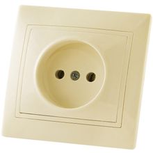 ТАЙМЫР SQ1814-0111 розетка 1 гнездо без заземления с у слоновая кость   ТАЙМЫР SQ1814-0111 розетка 1 гнездо без заземления с у слоновая кость