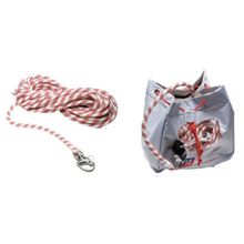 FSE Robline Готовый конец из троса с карабином FSE Robline 3S SIRIUS 300 красный белый 12 мм 40 м 2302