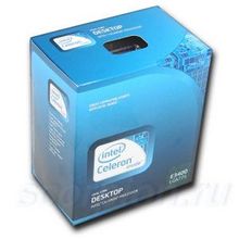 Процессор Celeron Dual Core 2600 800 1M S775 Box E3400