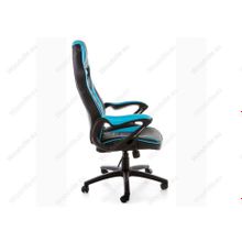 Компьютерное кресло Monza черное   синий