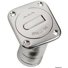 Osculati Square Waste deck filler short version 38 mm, 20.454.06