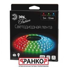 Лента светодиодная 613788 ЭРА LS5050-30LED-IP20-RGB-5m