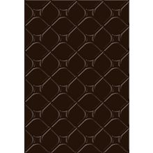 Плитка настенная Керамин Майорка 3Т коричневый 275х400