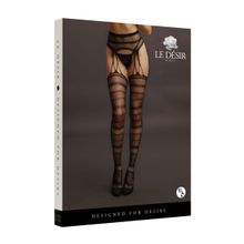 Оригинальные стрип-панти Suspender Striped Pantyhose