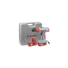 Дрель-шуруповерт ЗУБР аккум, реверс, 10мм, 0-400 и 0-1150об мин, 1.5А ч, 18В, доп.аккумулятор, кейс с аксессуарами