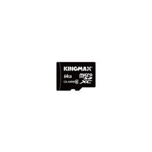 Флеш карта TransFlash 64Gb MicroSDXC Class 6 KingMax, черный