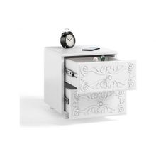 Система Мебели Тумба прикроватная Италия ИТ-26 белое дерево