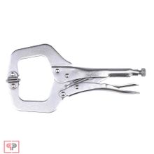 СИБРТЕХ Зажим ручной, увеличенный захват, подвижные губки, 270 мм Сибртех