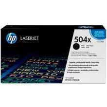 HP 504X, CE250X картридж чёрный для CLJ CP3525, CM3530 (10 500 стр)