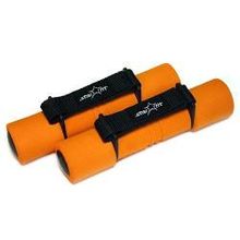 Гантель неопреновая STARFIT DB-203 1 кг, оранжевая (пара)
