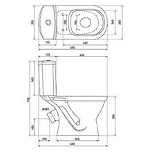 Унитаз-компакт Santek Алькор WH302140