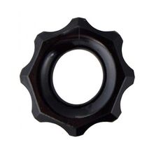 Bathmate Чёрное эрекционное кольцо Spartan (черный)
