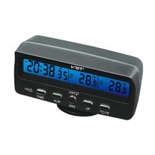 Автомобильные часы-термометр VST-7045V
