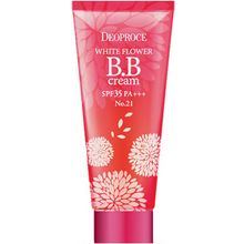 Deoproce White Flower B.B Cream No.21 Natural Beige SPF35 30 мл