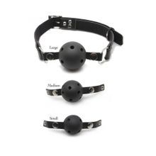 Система кляпов из 3 шариков Ball Gag Training System (7901)