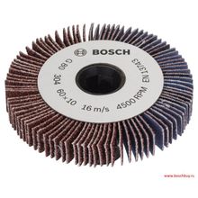 Bosch Ламельный валик для PRR 250 ES 10 мм, 80 (1600A0014Y , 1.600.A00.14Y)
