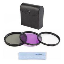 Набор из 3 светофильтров 52mm PhotoX Pro HD (UV, CPL, FL-D)