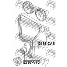 Ролик Обводной Ремня Грм Ford Focus Cb4 2008-2011 [Eu] Febest арт. 2188CA1