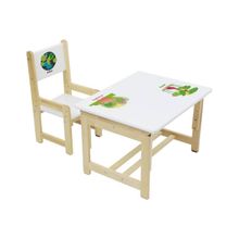 ПМ: Polini Комплект растущей детской мебели Polini kids Eco 400 SM 68х55 см