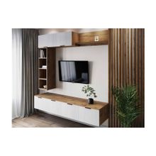 Case Гостиная ASTERIA XS Дуб вотан Белый глянец