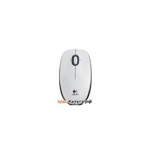 Мышь (910-001605) Logitech mouse M100 white