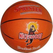 Мяч баскетбольный Sprinter №3 резина, оранжевый