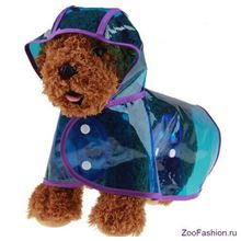 Дождевик-накидка "Like" синяя (55см )