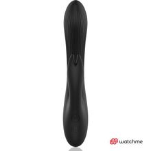 Черно-золотой вибратор-кролик с пультом-часами Anne s Desire Rabbit Vibe Wireless Watchme - 20,5 см. (244945)