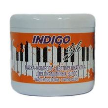 Маска-акварель Цветная шкатулка для окрашенных волос Indigo Style 500мл