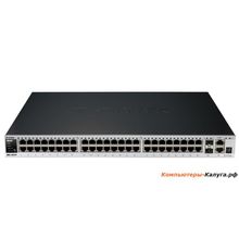 Коммутатор D-Link Switch DES-3552P  управляемый коммутатор уровня 2+ с 48 портами POE 10 100BASE-TX + 2 комбо-портами + 2 портами 10 100 1000BASE-T