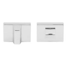 Завертки на квадратном основании дверные  Tupai 3045-03 вж хром