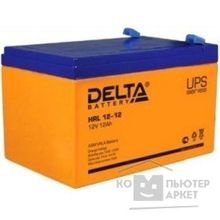 Delta HRL 12-12 12А ч, 12В свинцово- кислотный аккумулятор