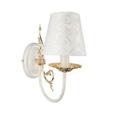 Бра декоративное OML-735 белый с золотом белый E14 1*40W 220V арт.OML-73501-01