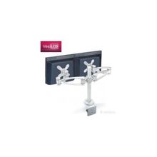 Kondator Extra Duo Monitor Arm LA61 Silver