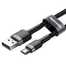 Baseus Кабель Baseus Cafule USB - microUSB black 2m