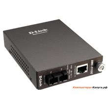 Медиаконвертер D-Link DMC-515SC Медиаконвертер из 100BASE-TX по витой паре в 100BASE-FX по одномодовому волокну (15 км, SC)