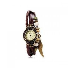 WOMAGE 630 модные женские часы браслет, коричневые