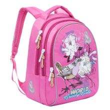 Рюкзак GRIZZLY RG-868-2 1 Птицы (розовый)