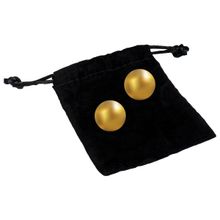 CG Вагинальные шарики 24К GOLD PLATED PLEASURE BALLS с золотым покрытием