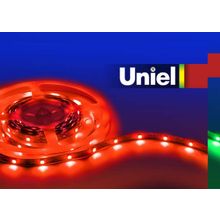 Лента ULS-5050-30LED m-10mm-IP20-DC12V-7,2W m-5M-RED
