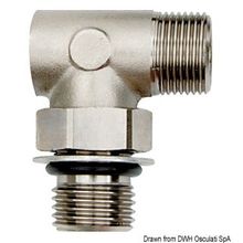 Osculati Swivelling connection (AF 90) for Ultraflex pumps, 45.290.22