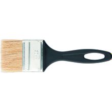 Кисть флейцевая 70*6, пластиковая ручка, стандарт СибрТех 82506