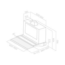 Elica Вытяжка Elica GLIDE IX A 60