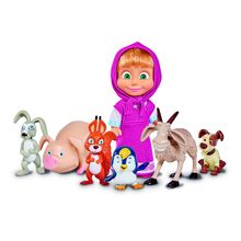 Кукла SIMBA 9301020 Маша с животными